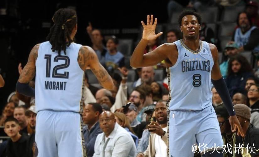 约翰逊32+15+8莫兰特23+12 老鹰力克灰熊终结4连败