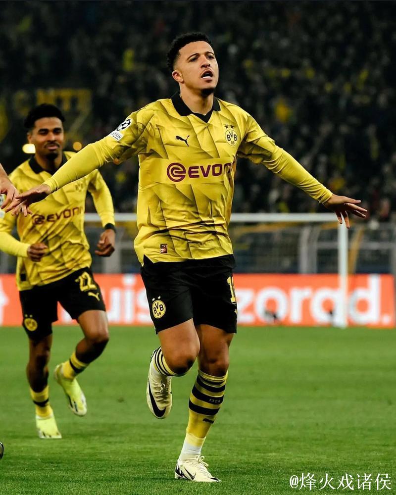 德甲-桑乔建功罗伊斯绝平 多特蒙德3-3战平帕德博恩